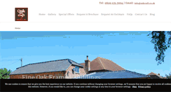 Desktop Screenshot of oakcraft.co.uk