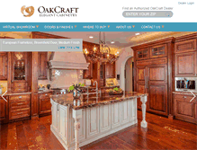 Tablet Screenshot of oakcraft.com